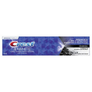 CREST 3D WHITE CHARCOAL WHITENING TOOTHPASTE 115ML