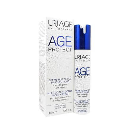 URIAGE AGE PROTECT CREME NUIT DETOX MULTI-ACTIONS 40ML