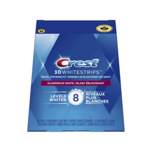 Ensemble de blanchiment des dents à domicile Crest 3D Whitestrips Blanc éblouissant