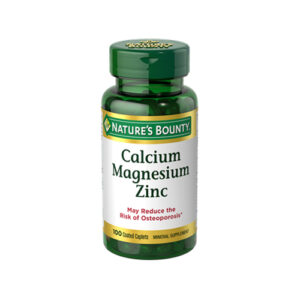 Nature's Bounty Calcium, Magnésium et Zinc - 100 Capsules