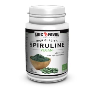 Eric Favre Spiruline Vegan Bio gélules – 100 comprimés