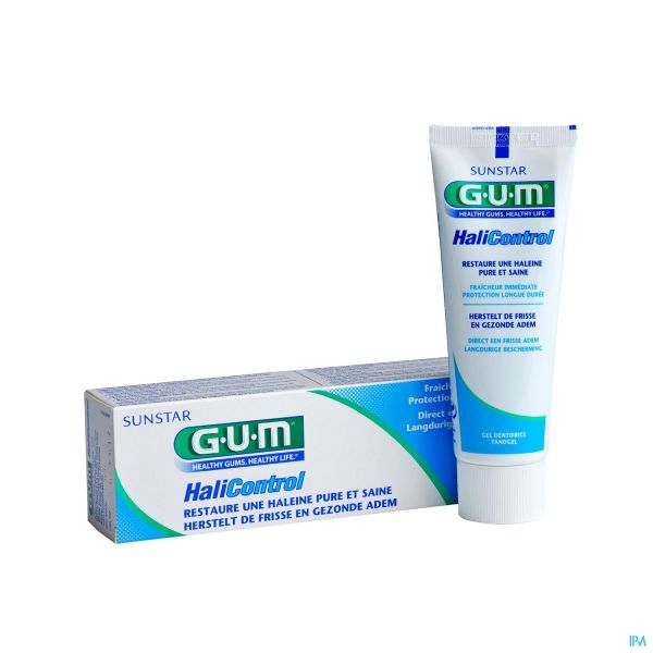 GUM HaliControl - Gel dentifrice, 75ml