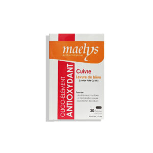 Maelys Cuivre Levure de Bière - 30 Gélules