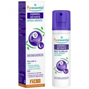 Puressentiel Sommeil & Détente – Spray aérien aux 12 huiles essentielles 200ml