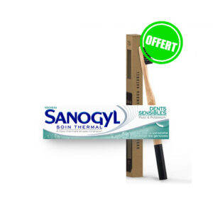 Sanogyl Soin Thermal Dents Sensibles Dentifrice + Brosse Bambou Offerte