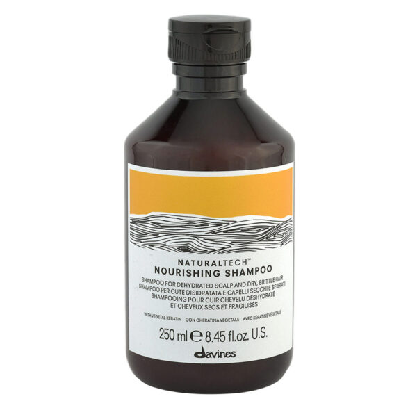 DAVINES NOURISHING SHAMPOOING POUR CUIR CHEVELU DESHYDRATE ET CHEVEUX SECS ET FRAGILES 250ML