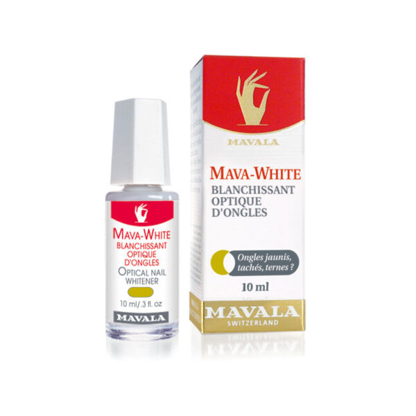 MAVALA MAVA-WHITE BLANCHISSANT OPTIQUE D'ONGLES POUR ONGLES 10ML