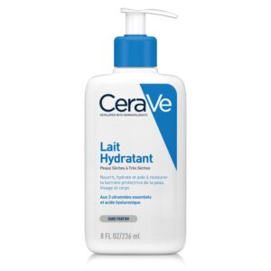 CeraVe Lait Hydratant Visage et Corps Pour les Peaux Sèches à Très Sèches 236ml