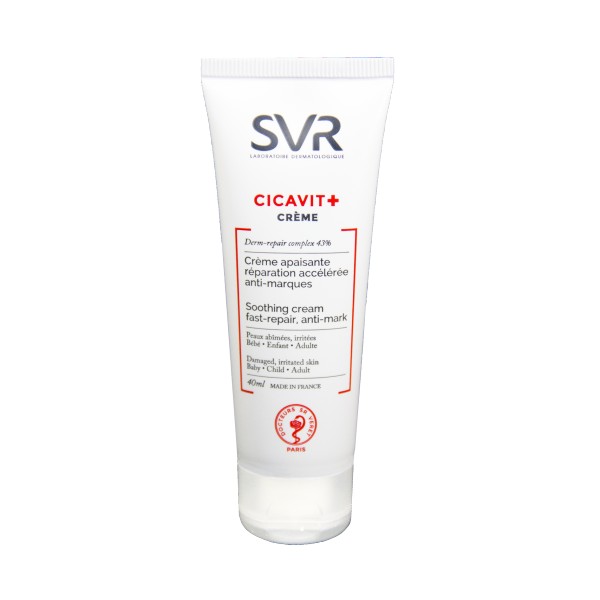 SVR Cicavit+ Crème Crème Apaisante Réparation Accélérée Anti-Marques 40 ml