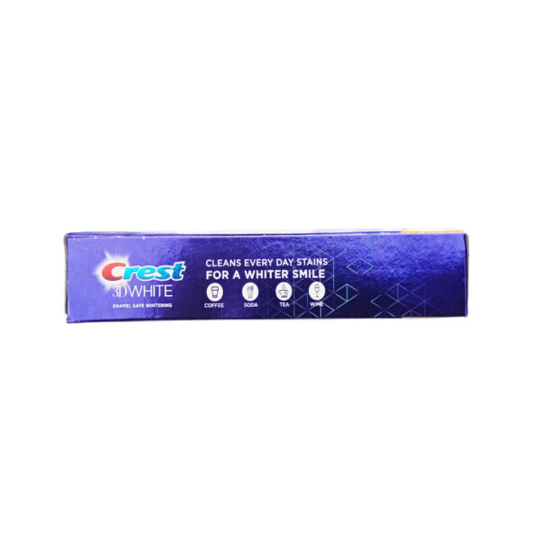 Crest 3D White Fluoride Anticavity Toothpaste Stain Eraser Mint Splash 65g