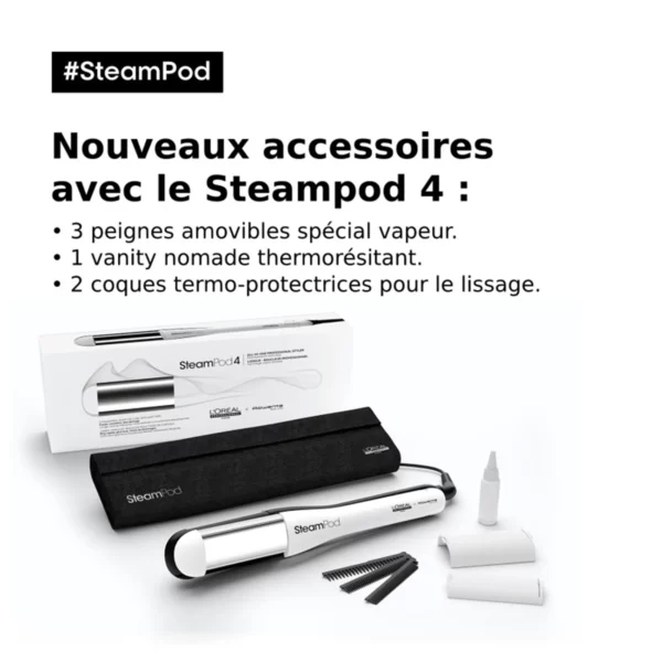 Steampod 4.0 Lisseur Boucleur Vapeur Professionnel