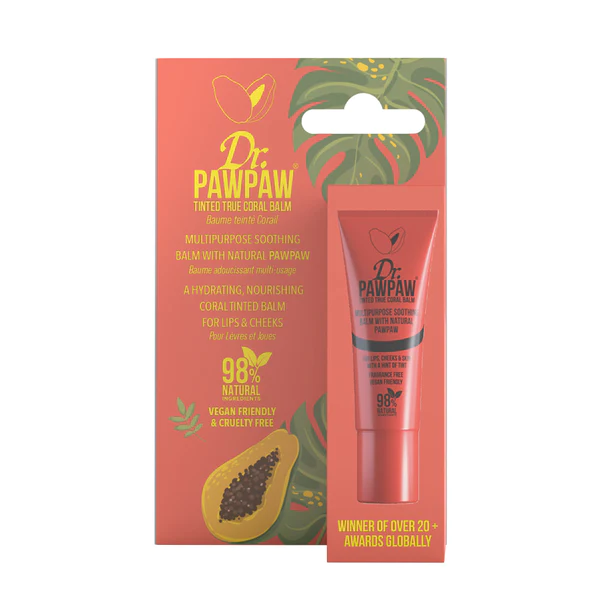 Dr. Pawpaw Outrageous Orange Baume Adoucissant Multi-usage Lèvres et Joues 10ml