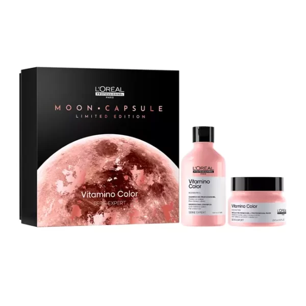 Serie Expert Coffret Moon Capsule Vitamino Color Shampoing et Masque